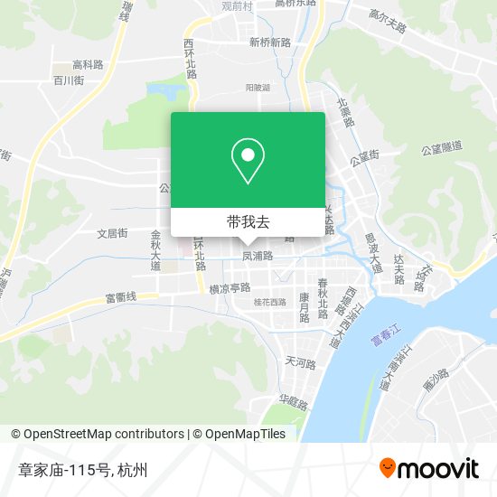 章家庙-115号地图