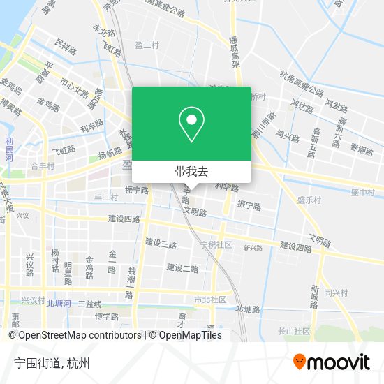宁围街道地图