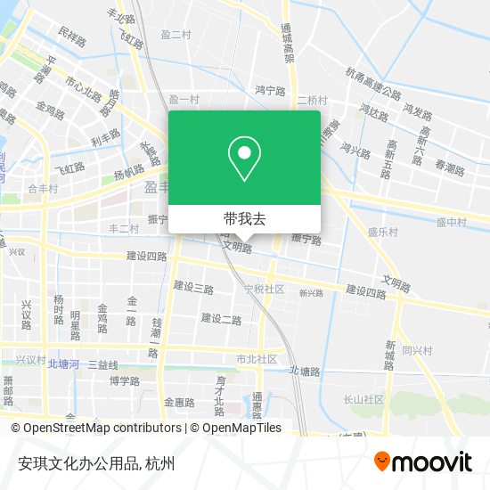 安琪文化办公用品地图