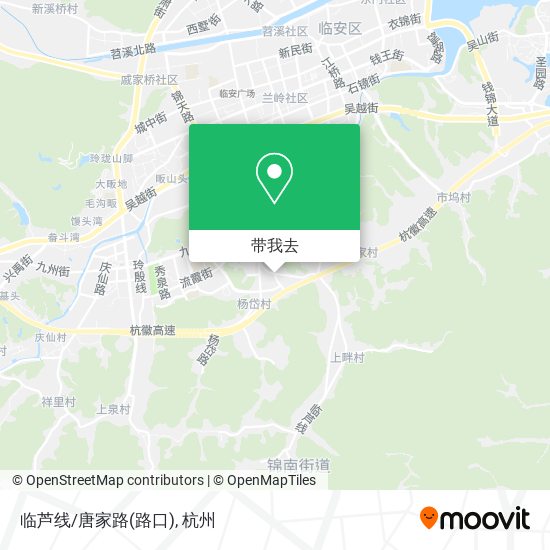 临芦线/唐家路(路口)地图