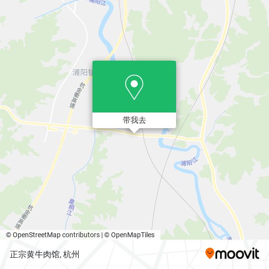 正宗黄牛肉馆地图
