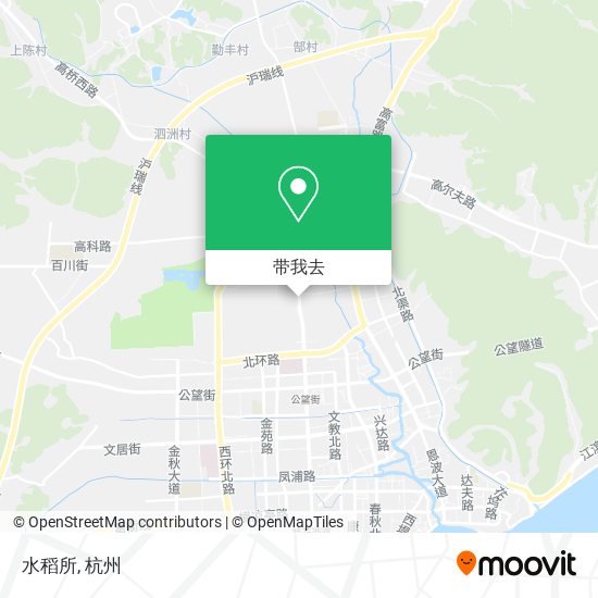 水稻所地图