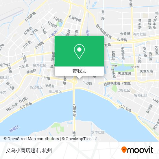 义乌小商店超市地图