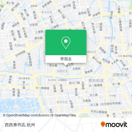 西西弗书店地图