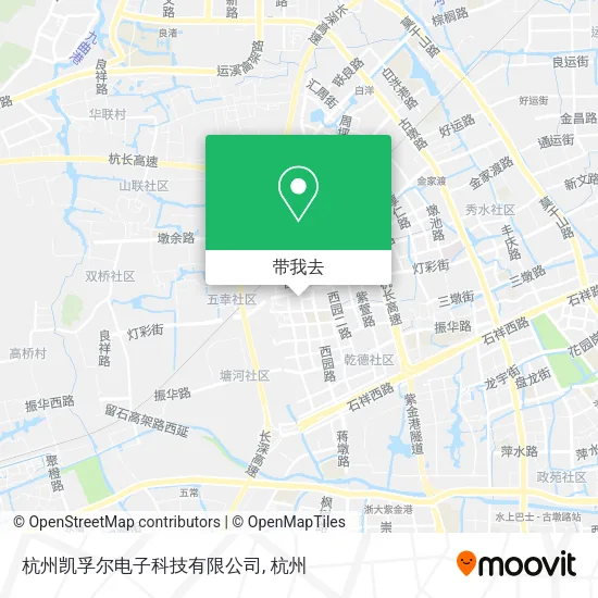 杭州凯孚尔电子科技有限公司地图