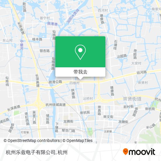杭州乐兹电子有限公司地图