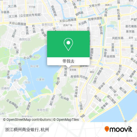 浙江稠州商业银行地图