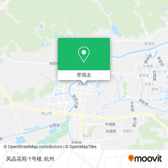 凤晶花苑-1号楼地图