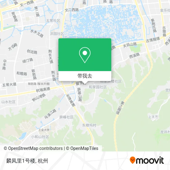 麟凤里1号楼地图