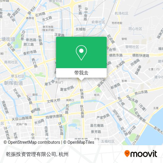 乾振投资管理有限公司地图
