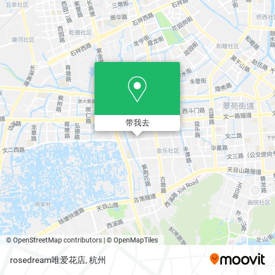 rosedream唯爱花店地图
