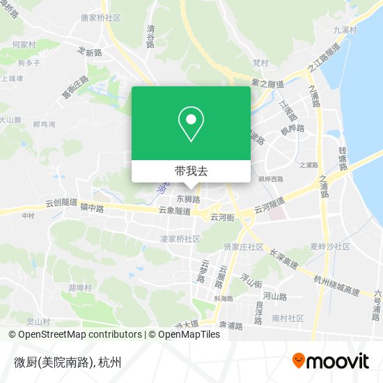 微厨(美院南路)地图