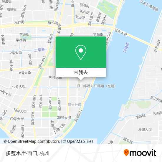 多蓝水岸-西门地图