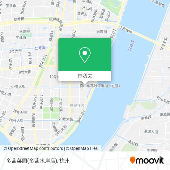 多蓝菜园(多蓝水岸店)地图
