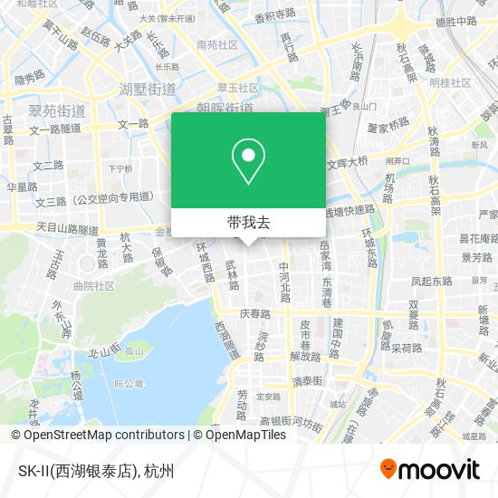 SK-II(西湖银泰店)地图
