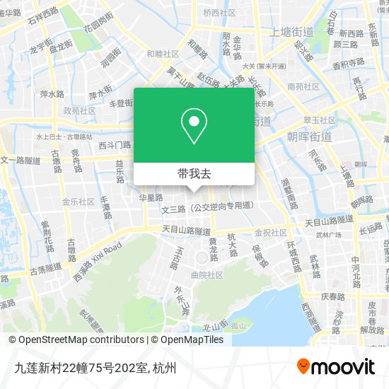 九莲新村22幢75号202室地图