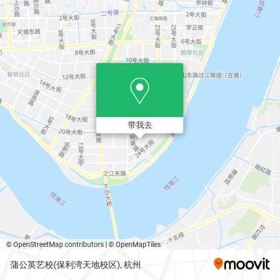 蒲公英艺校(保利湾天地校区)地图