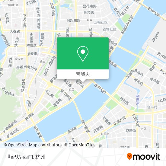 世纪坊-西门地图