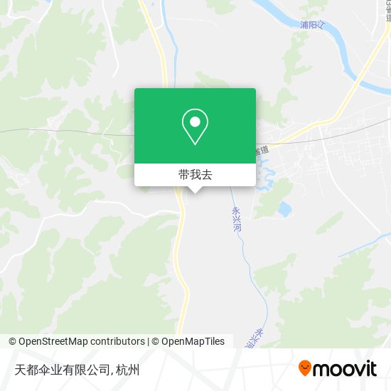天都伞业有限公司地图