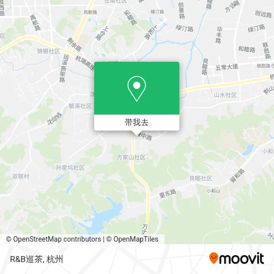 R&B巡茶地图