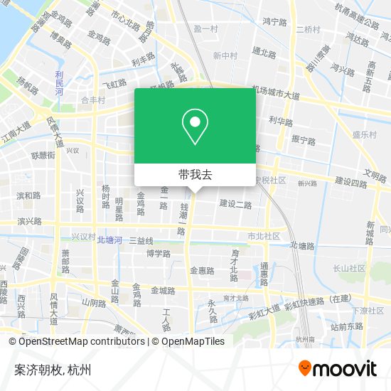 案济朝枚地图