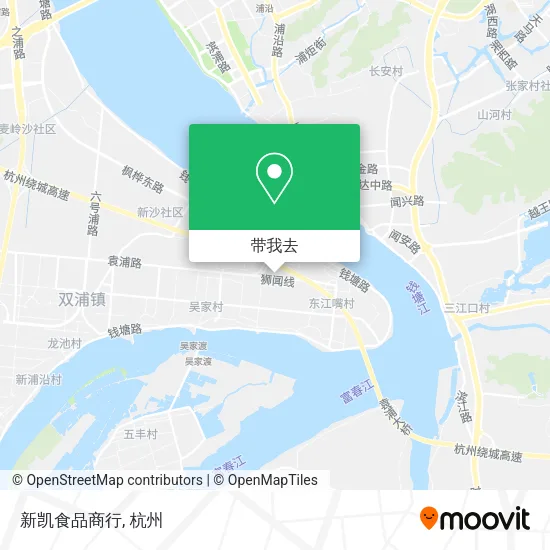 新凯食品商行地图