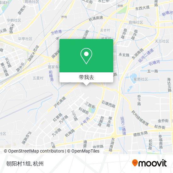朝阳村1组地图