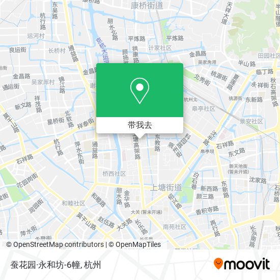 蚕花园·永和坊-6幢地图