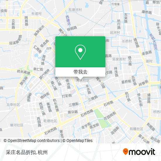 采庄名品折扣地图