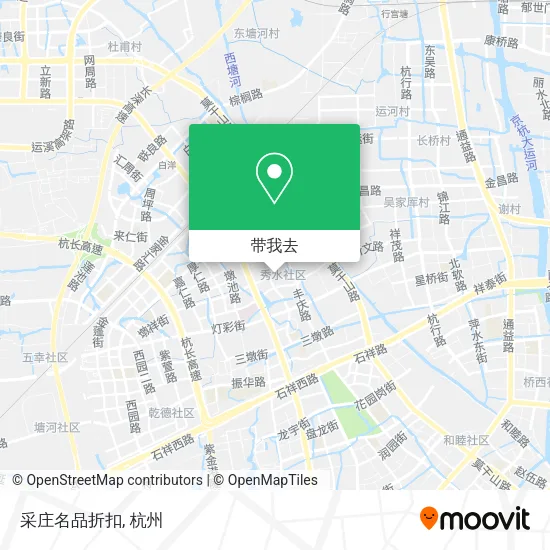采庄名品折扣地图
