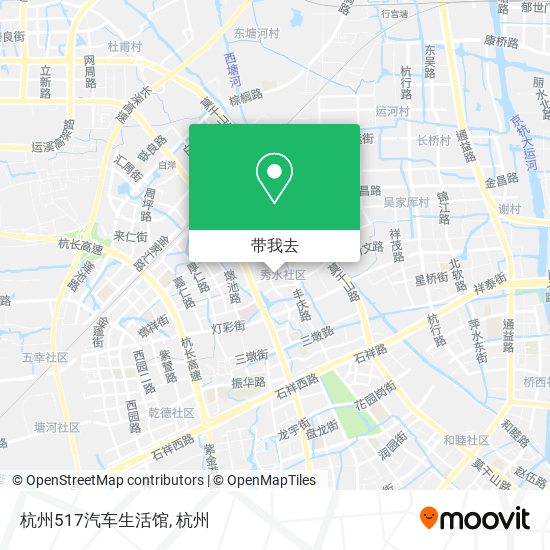 杭州517汽车生活馆地图