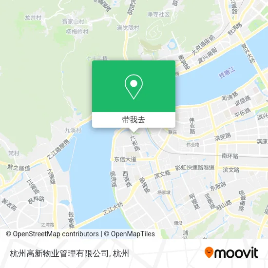 杭州高新物业管理有限公司地图