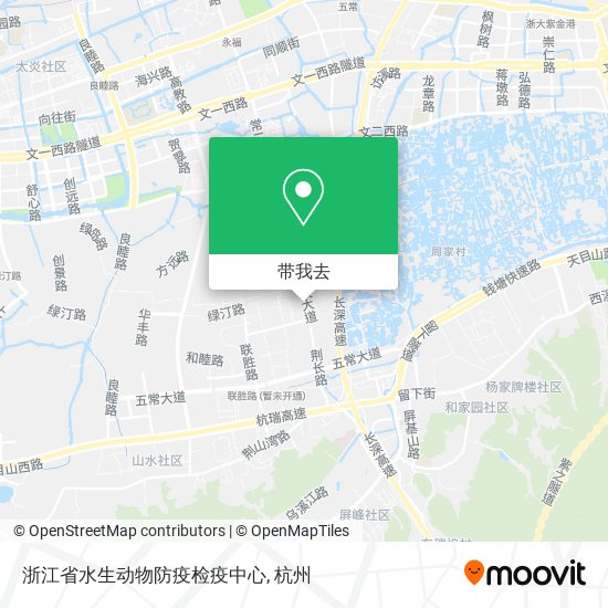 浙江省水生动物防疫检疫中心地图