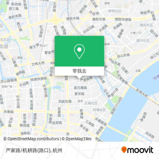 严家路/机耕路(路口)地图