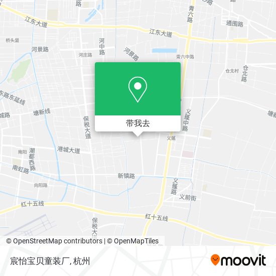 宸怡宝贝童装厂地图