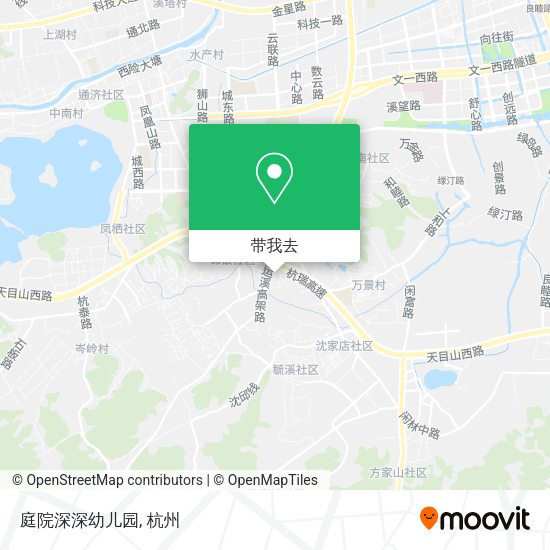 庭院深深幼儿园地图