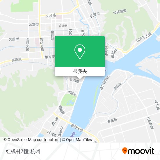 红枫村7幢地图