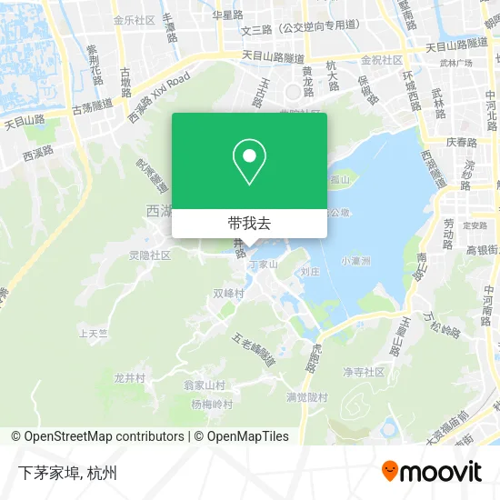 下茅家埠地图