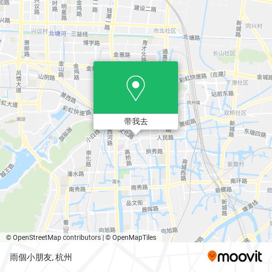 雨個小朋友地图