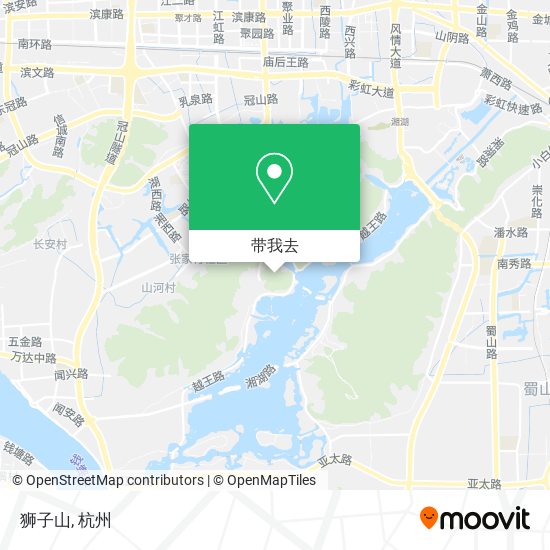狮子山地图