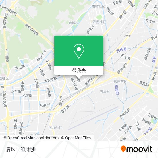 后珠二组地图