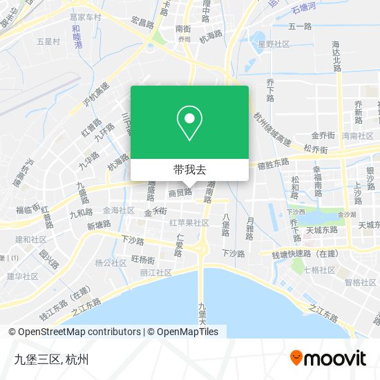 九堡三区地图