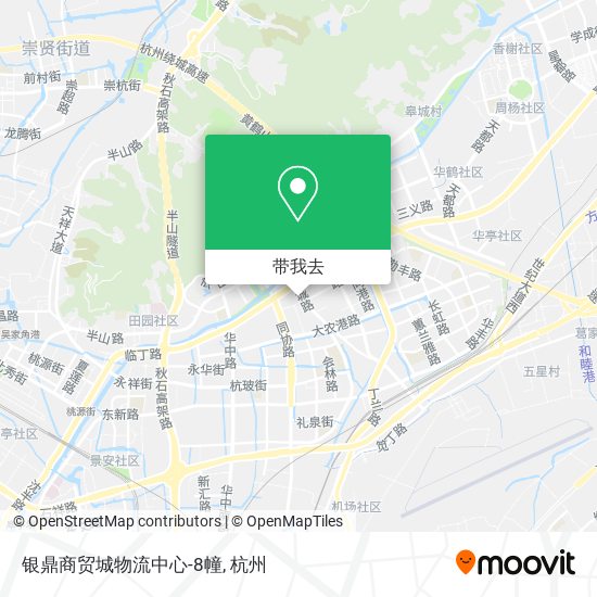 银鼎商贸城物流中心-8幢地图