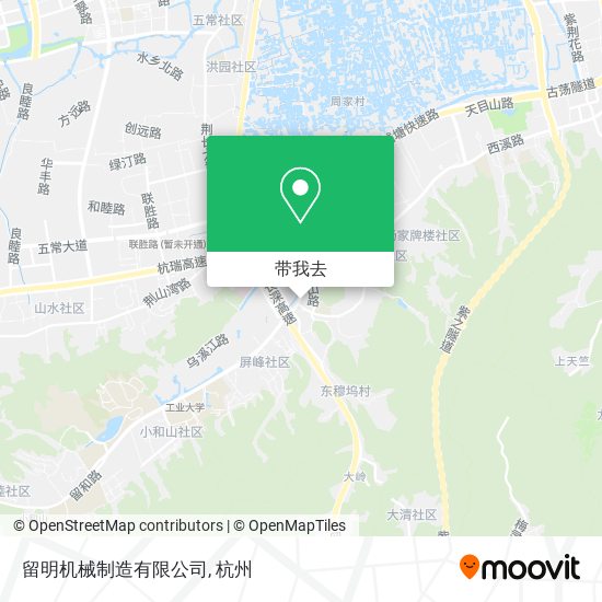 留明机械制造有限公司地图