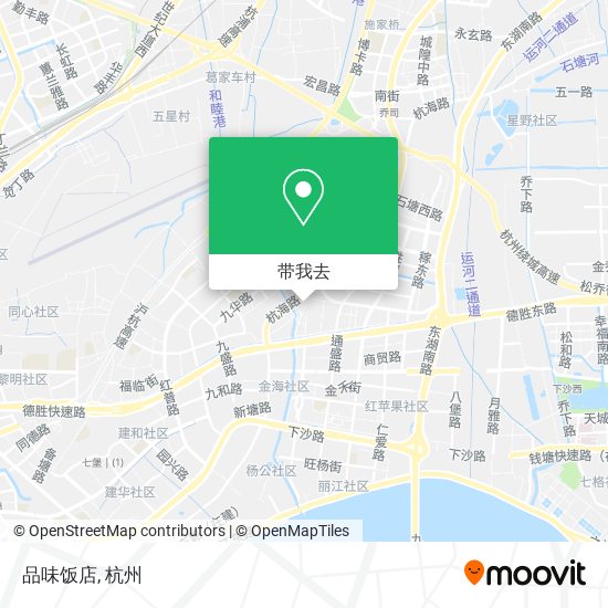 品味饭店地图