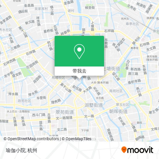 瑜伽小院地图