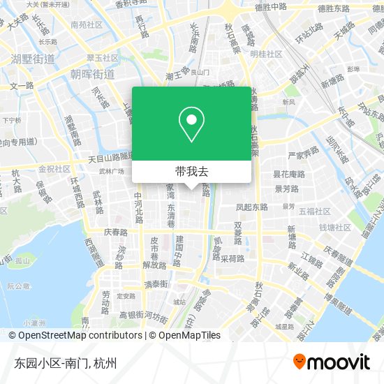 东园小区-南门地图