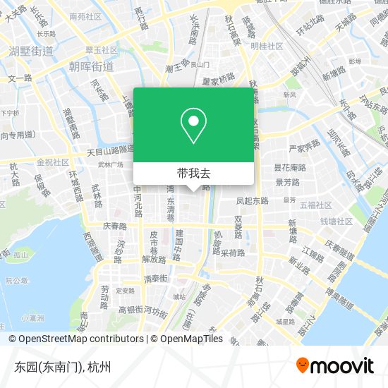 东园(东南门)地图