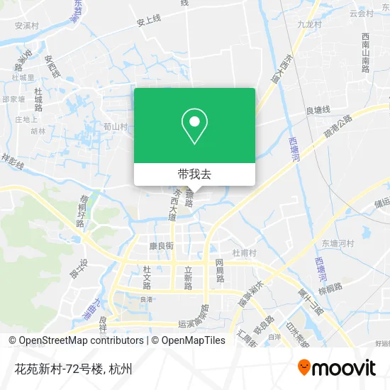 花苑新村-72号楼地图