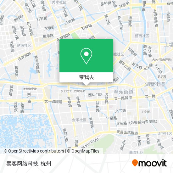 卖客网络科技地图